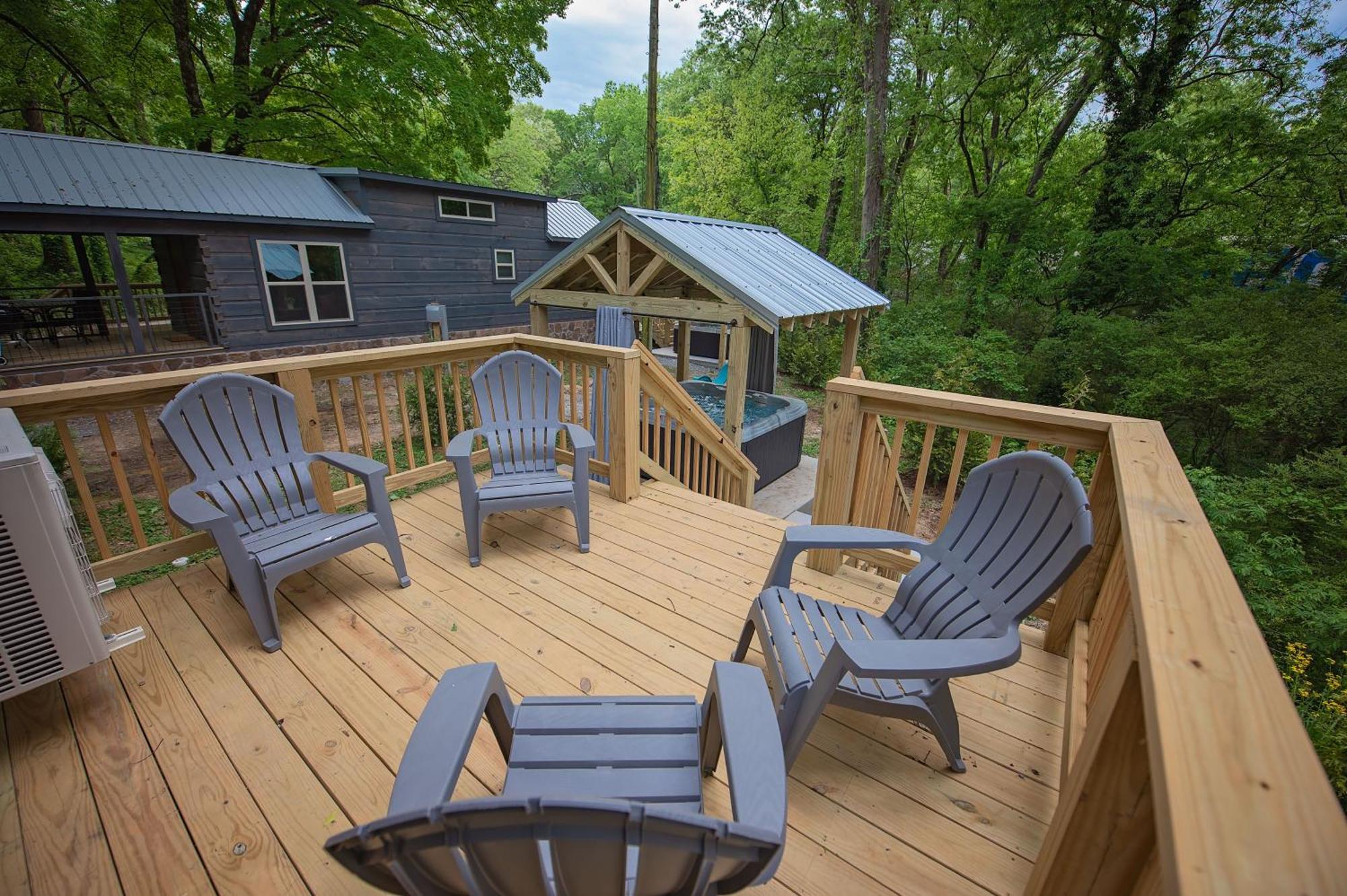 Jake Cabin Luxury Hot Tub Cabin Near Downtown Chattanooga Exterior photo
